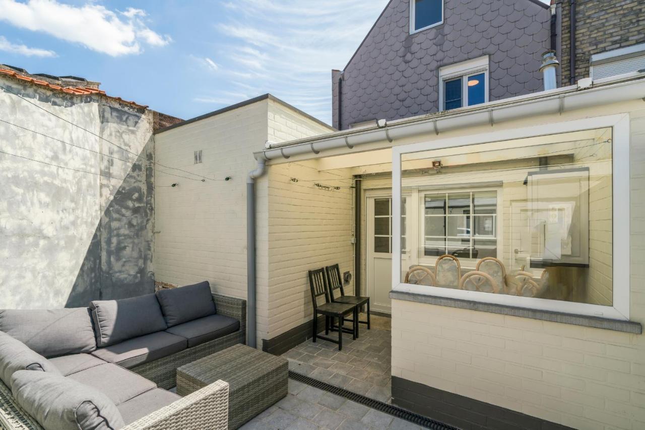 Lichtrijk, Charmant Rijtjeshuis Met 3 Slaapkamers Кнокке-Хейст Экстерьер фото